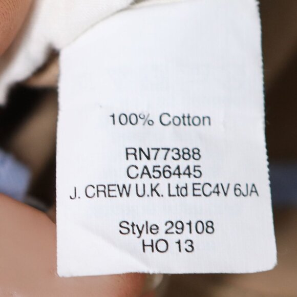 J.Crew Mens Bedford Khaki Pants 100% Cotton Slacks Tan Classic Office Golf - Picture 5 of 12